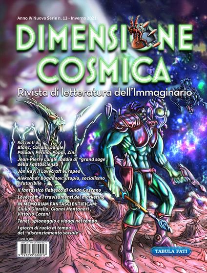 Dimensione cosmica. Rivista di letteratura dell'immaginario (2021). Vol. 13: Inverno - copertina
