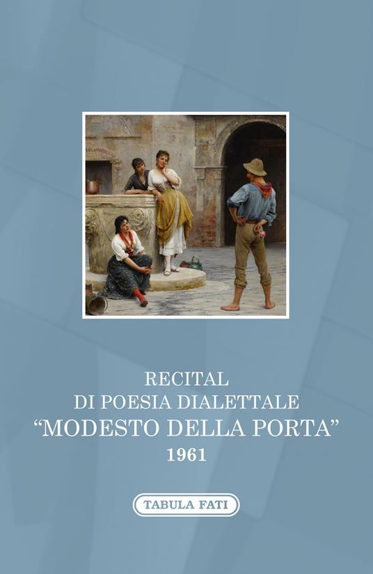 Recital di poesia dialettale. «Modesto Della Porta» 1961 - copertina