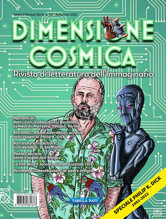 Dimensione cosmica. Rivista di letteratura dell'immaginario (2022). Vol. 19: Autunno - copertina