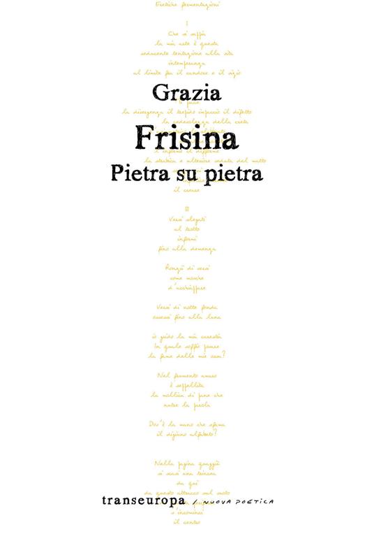 Pietra su pietra - Grazia Frisina - copertina