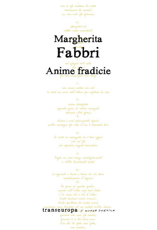 Anime fradicie - Margherita Fabbri - copertina