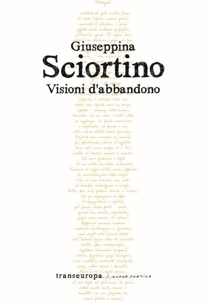 Visioni d'abbandono - Giuseppina Sciortino - copertina