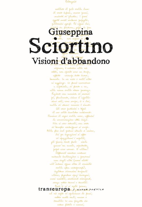 Visioni d'abbandono - Giuseppina Sciortino - copertina