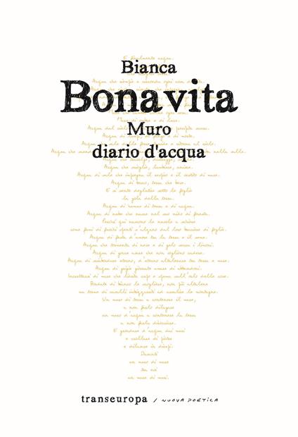 Muro. Diario d'acqua - Bianca Bonavita - copertina