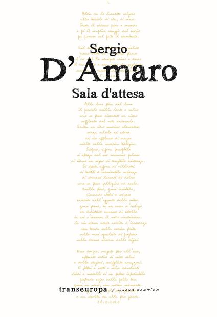 Sala d'attesa - Sergio D'Amaro - copertina