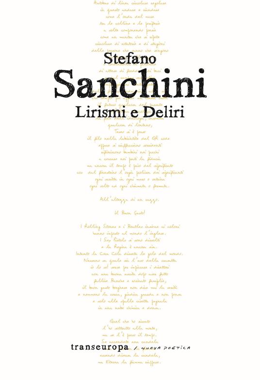 Lirismi e deliri - Stefano Sanchini - copertina