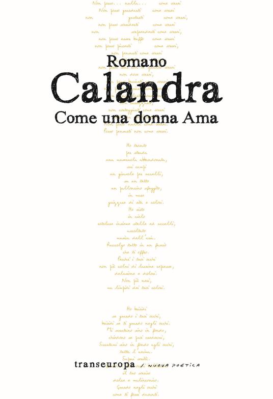 Come una donna ama - Romano Calandra - copertina