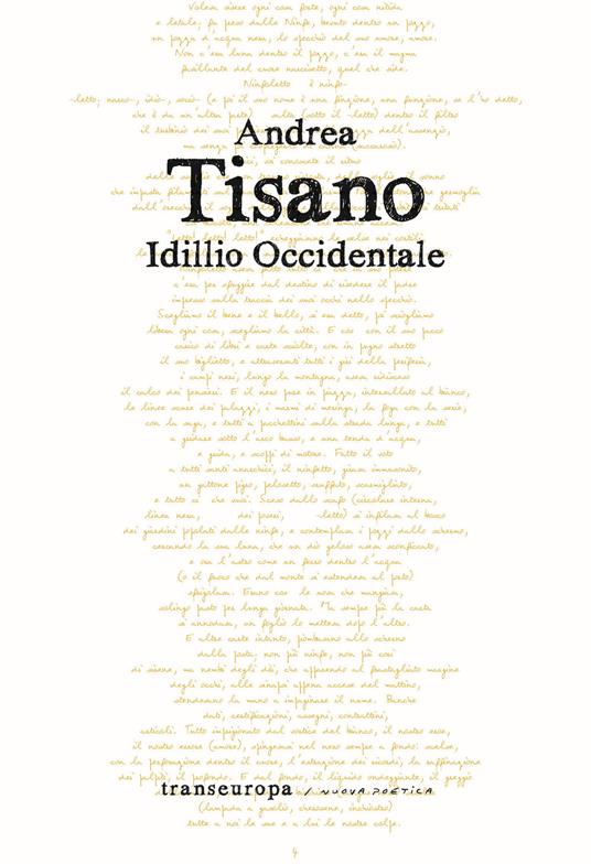 Idillio occidentale - Andrea Tisano - copertina