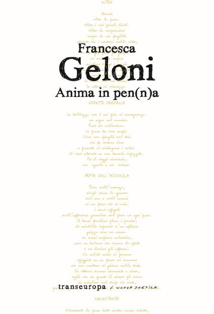 Anima in pen(n)a - Francesca Geloni - copertina
