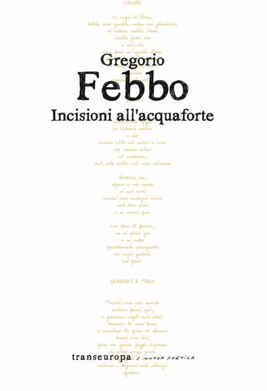 Incisioni all'acquaforte - Gregorio Febbo - copertina