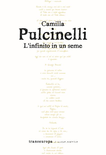 L'infinito in un seme - Camilla Pulcinelli - copertina