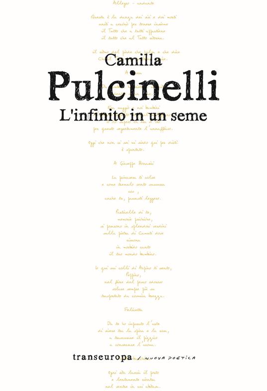 L'infinito in un seme - Camilla Pulcinelli - copertina