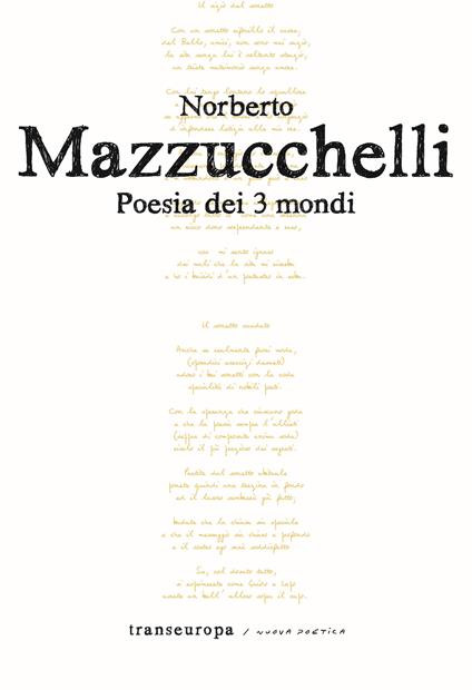 Poesia dei 3 mondi - Norberto Mazzucchelli - copertina