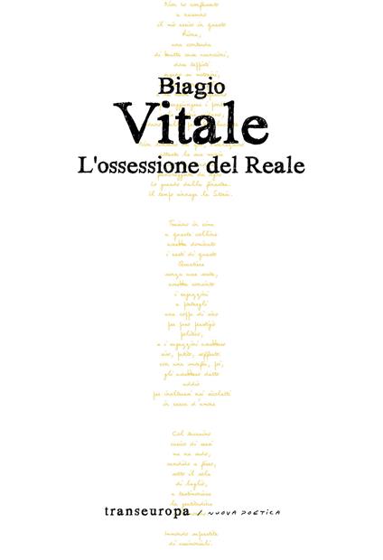 L'ossessione del Reale - Biagio Vitale - copertina