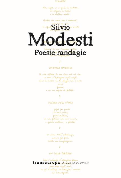 Poesie randagie - Silvio Modesti - copertina