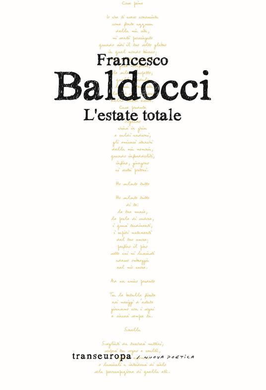 L'estate totale - Francesco Baldocci - copertina