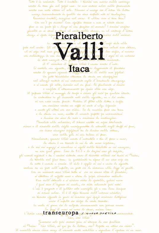 Itaca - Pieralberto Valli - copertina