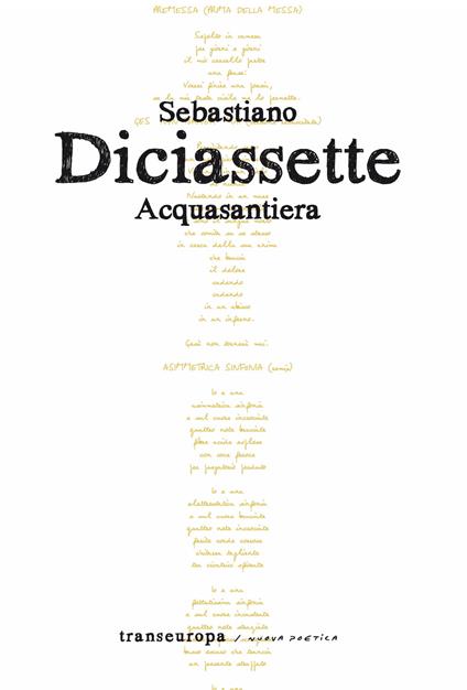 Acquasantiera - Sebastiano Diciassette - copertina