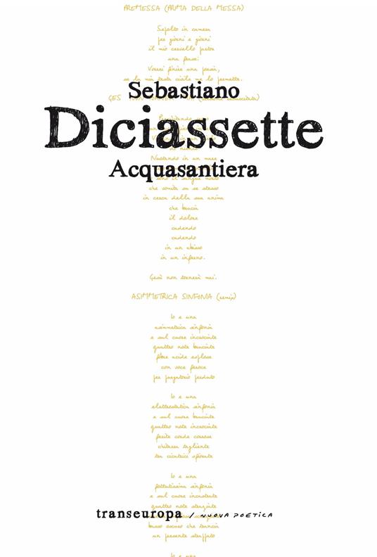 Acquasantiera - Sebastiano Diciassette - copertina