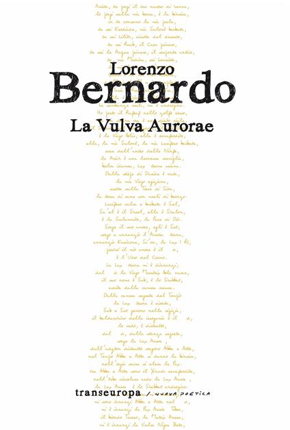 La vulva aurorae - Lorenzo Bernardo - copertina