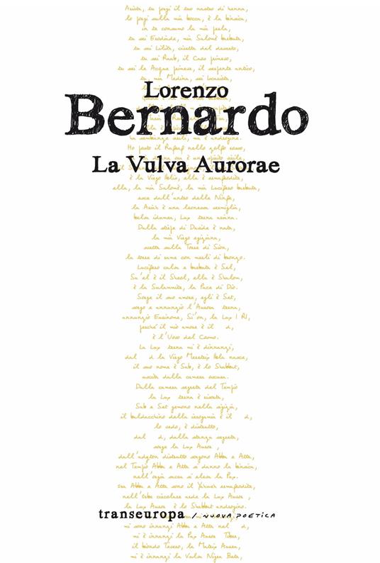La vulva aurorae - Lorenzo Bernardo - copertina