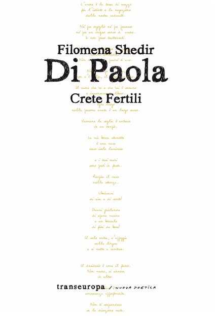 Crete fertili - Filomena Shedir Di Paola - copertina