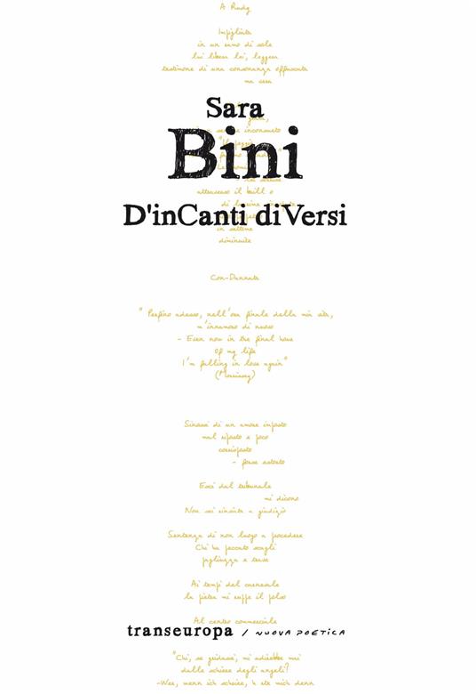 D'inCanti diVersi - Sara Bini - copertina