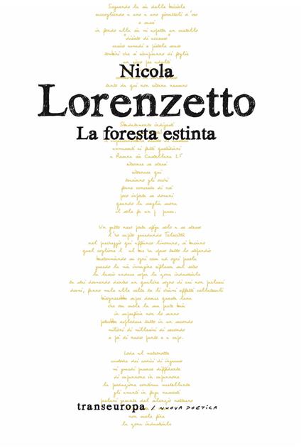 La foresta estinta - Nicola Lorenzetto - copertina