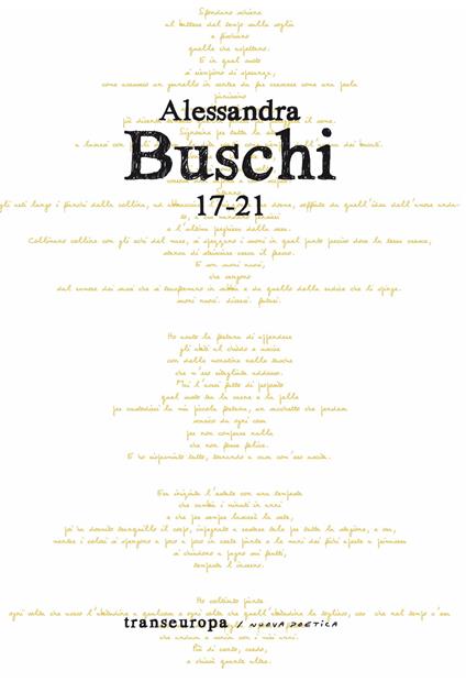 17-21 - Alessandra Buschi - copertina