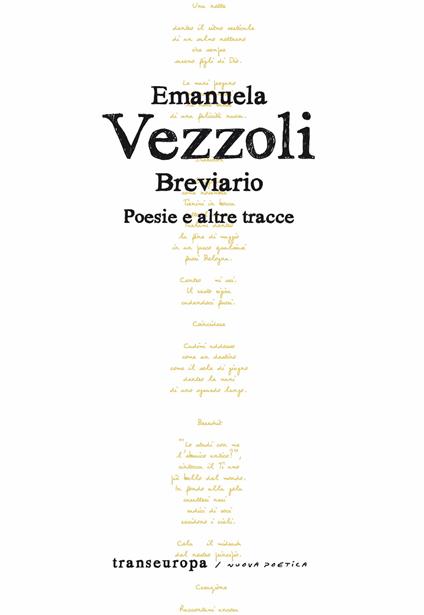 Breviario. Poesie e altre tracce - Emanuela Vezzoli - copertina