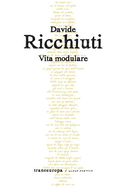 Vita modulare - Davide Ricchiuti - copertina
