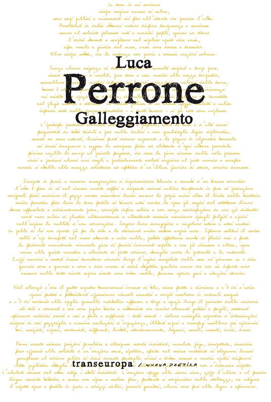 Galleggiamento - Luca Perrone - copertina