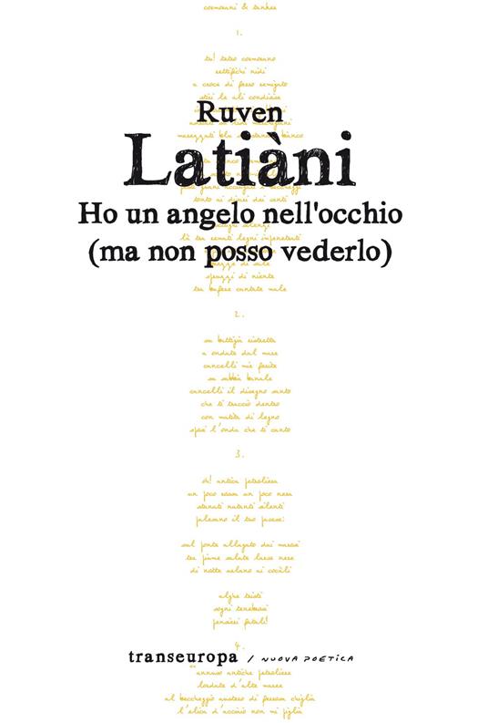 Ho un angelo nell'occhio (ma non posso vederlo) - Ruven Latiàni - copertina