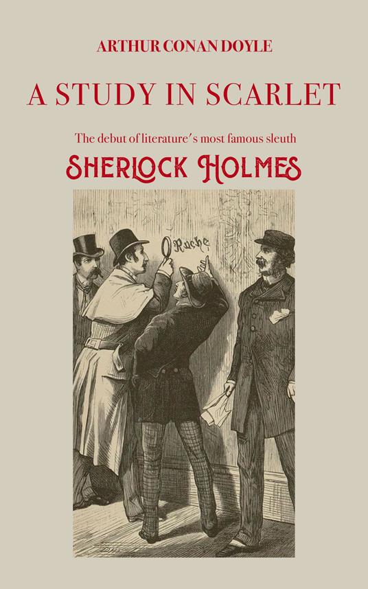 A study in scarlet - Arthur Conan Doyle - copertina