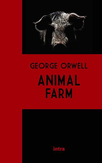 Animal farm - George Orwell - copertina