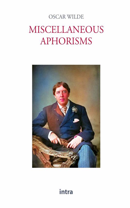 Miscellaneous aphorisms - Oscar Wilde - copertina