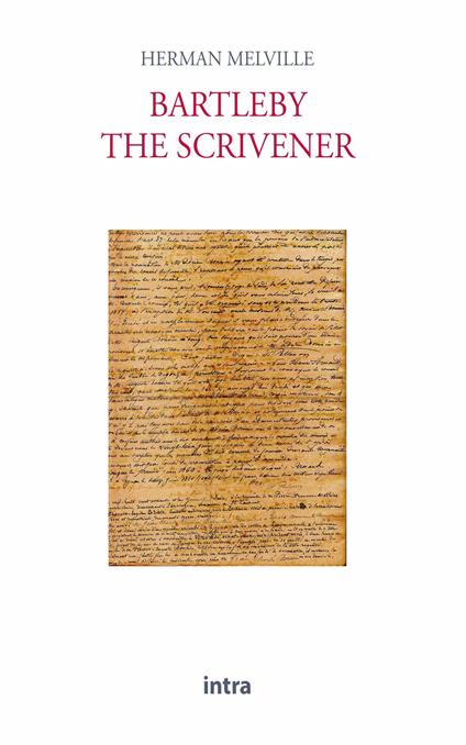 Bartleby, the scrivener - Herman Melville - copertina