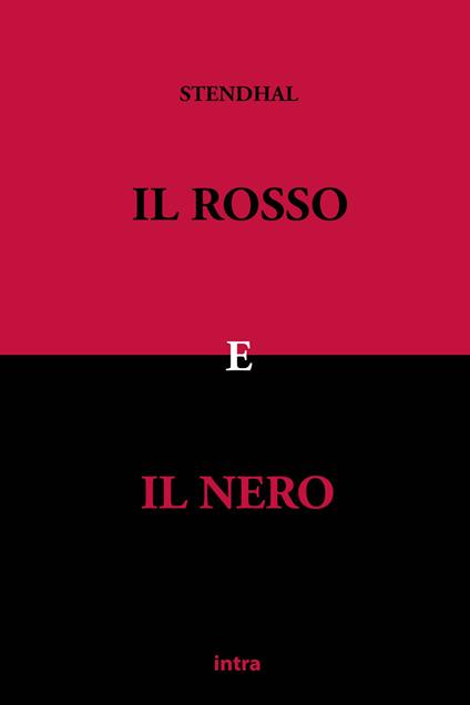 Il rosso e il nero - Stendhal - copertina