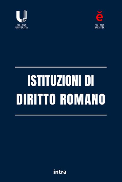 Istituzioni di diritto romano - copertina