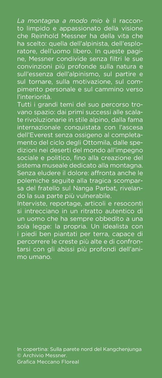 La montagna a modo mio - Reinhold Messner - 4