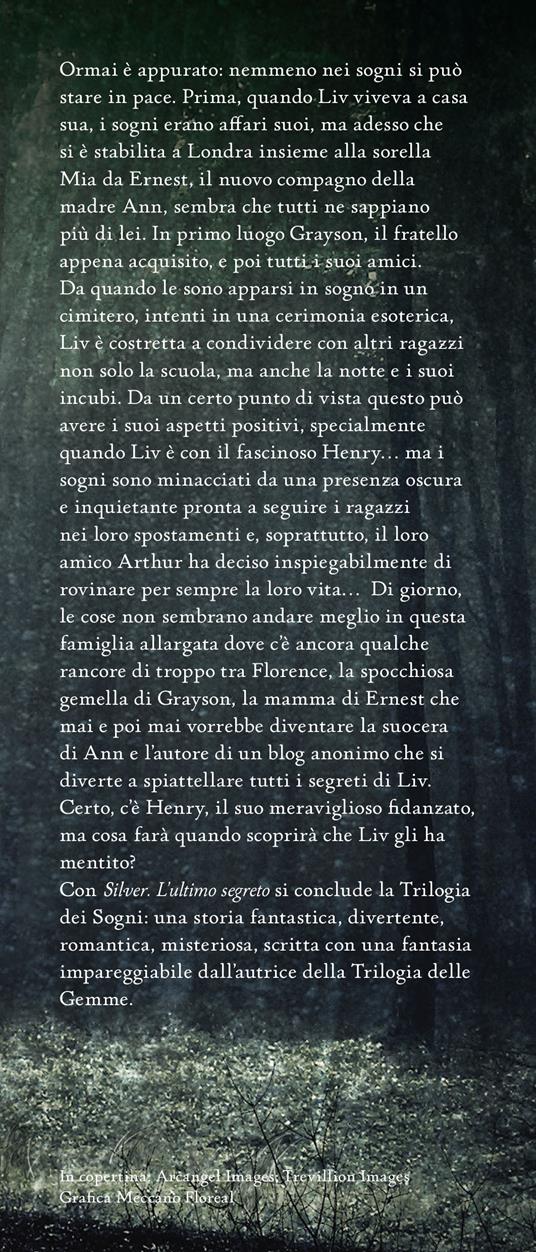 L'ultimo segreto. Silver. La trilogia dei sogni. Vol. 3 - Kerstin Gier - 4