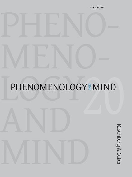 Phenomenology and mind (2021). Vol. 20: Digital Identities, Digital Ways of Living: Philosophical Analyses - copertina