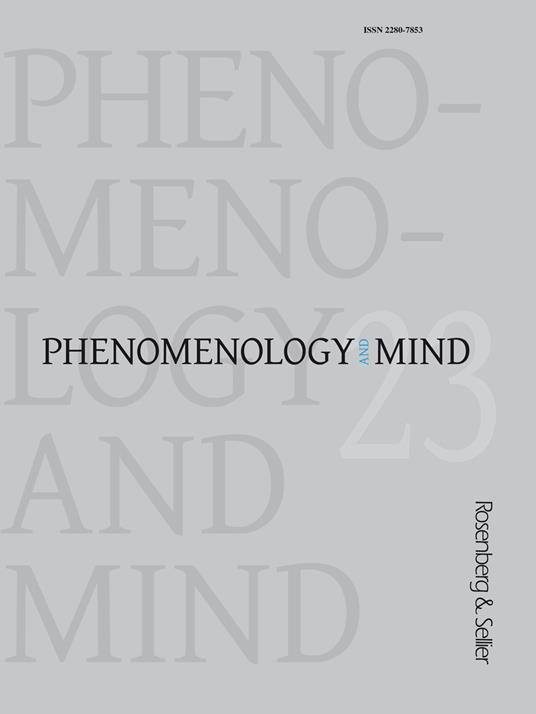 Phenomenology and mind (2022). Vol. 23: Phenomenology, axiology, and metaethics - copertina
