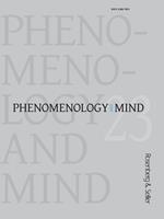 Phenomenology and mind (2022). Vol. 23: Phenomenology, axiology, and metaethics