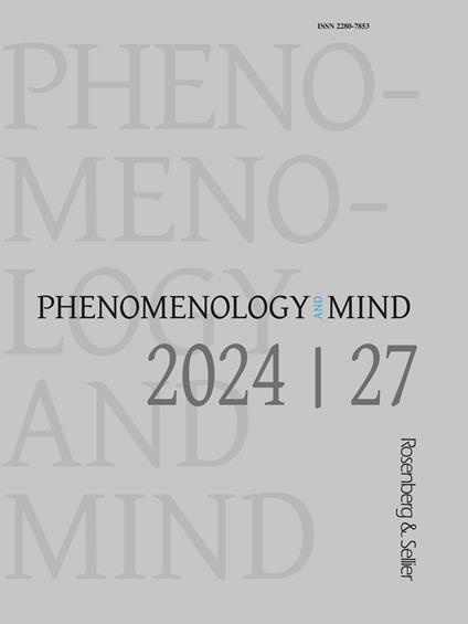 Phenomenology and mind (2024). Vol. 27: Structural injustice: reflections on social groups, identity and intersectionality - copertina