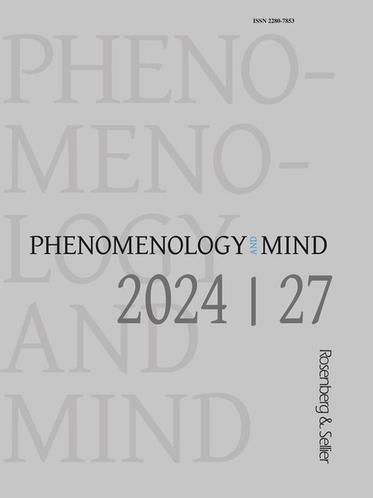 Phenomenology and mind (2024). Vol. 27: Structural injustice: reflections on social groups, identity and intersectionality - copertina