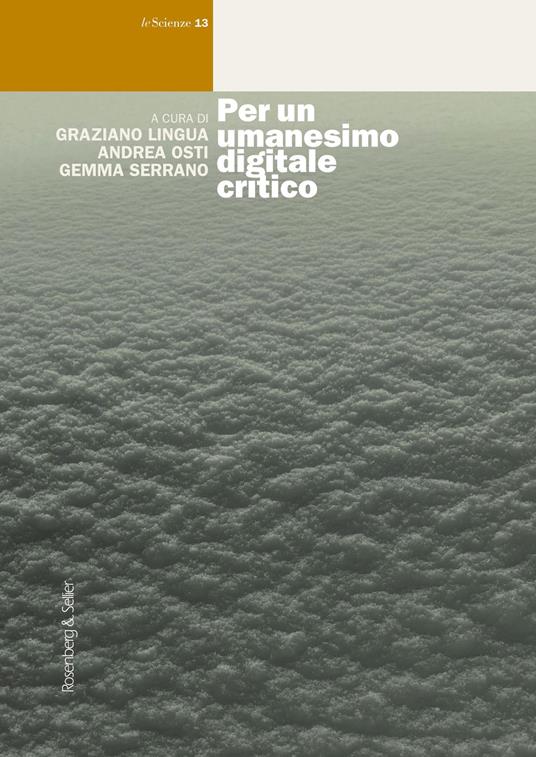 Per un umanesimo digitale critico - copertina