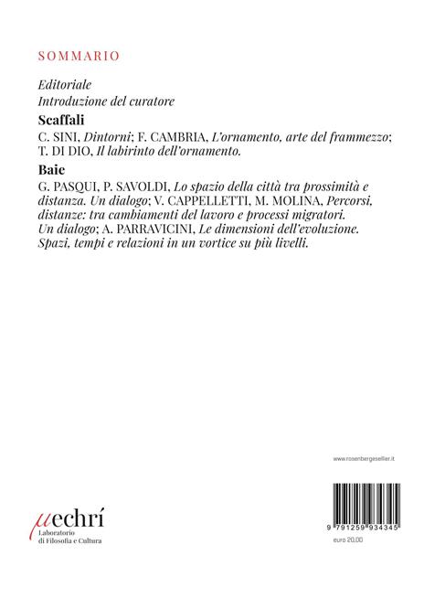 Magazzini mechrí (2025). Vol. 0: TRA. Prossimità, distanze - 2