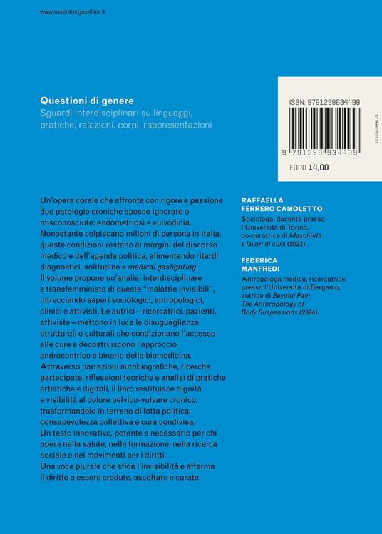 Corpi dolenti, voci resistenti. Endometriosi e vulvodinia patologie invisibilizzate - 2