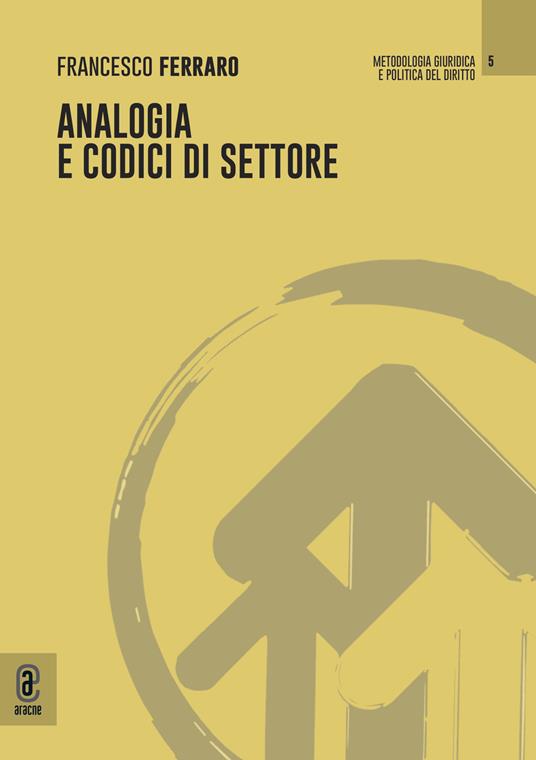 Analogia e codici di settore - Francesco Ferraro - copertina